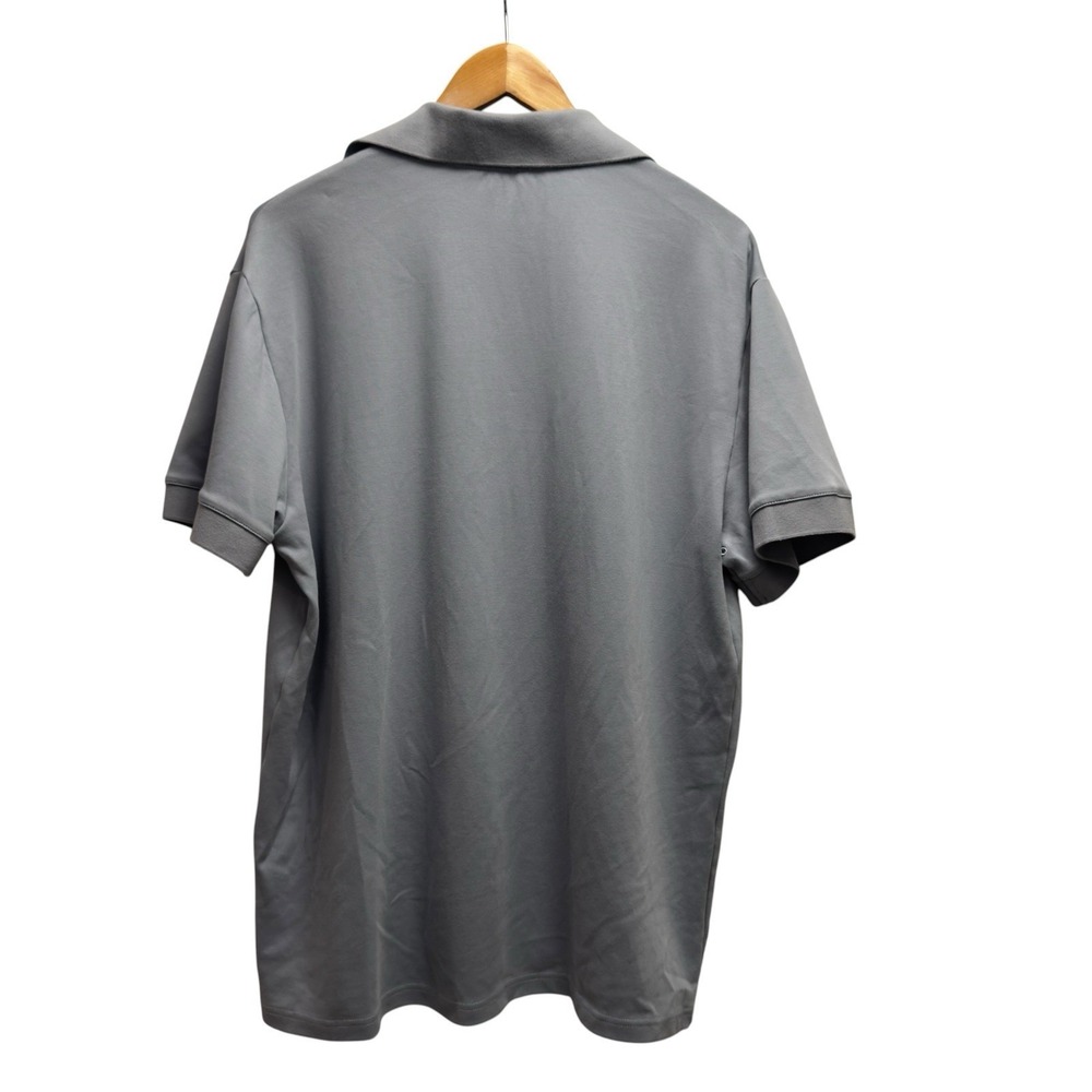 Co Thirty Six Mens Size XXL Light Blue Pullover V-Neck Cotton Stretch Polo Shirt - Picture 4 of 5
